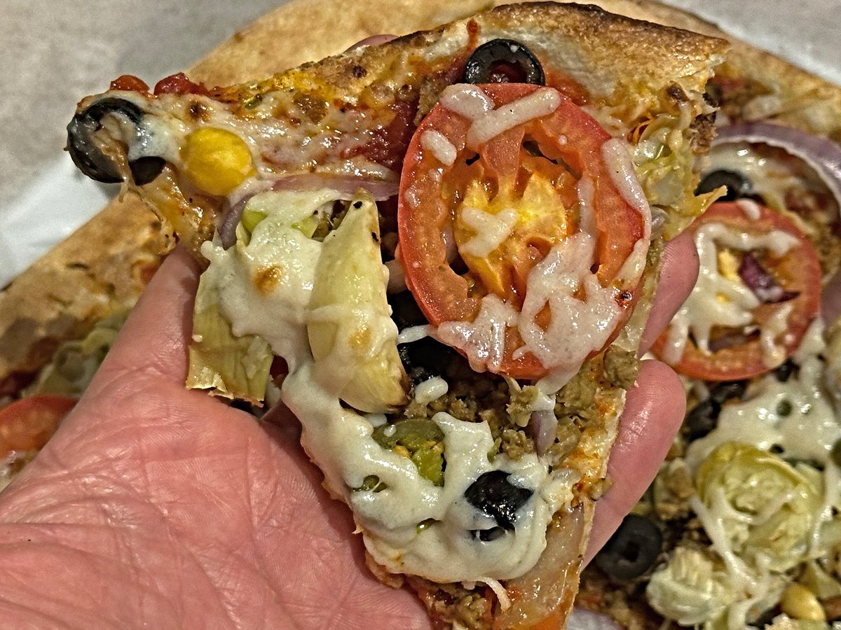 Robotvirgin's tweet photo. A Vegan MOD Pizza at MOD Pizza, a Vegan Friendly Pizza Restaurant in Hillsboro, OR!
.
.
.
.
.
.
.
#veganpizza #veganprotein #veganmeat #vegancheese #vegan #veganfood #plantbased #veganism #chickpeas #vegansausage #veganfortheanimals #modpizza #dairyfree #portlandvegans #govegan https://t.co/okjAEZ3uNz