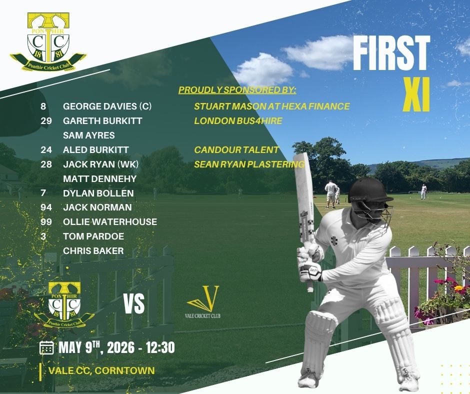 Ponthir Cricket Club tweet media