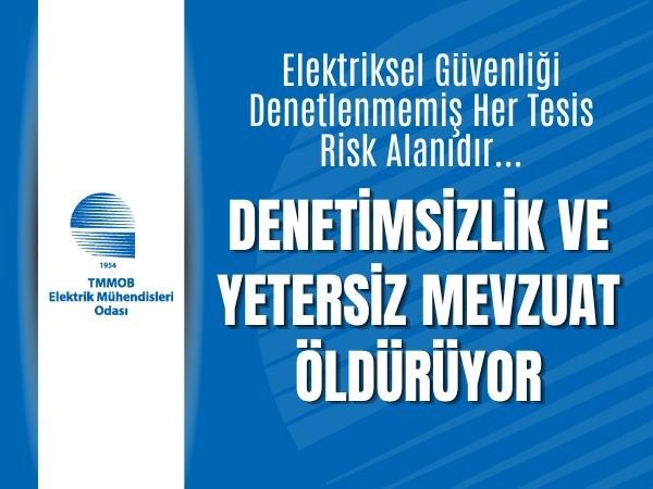emoorgtr's tweet photo. 📢 DENETİMSİZLİK VE YETERSİZ MEVZUAT ÖLDÜRÜYOR     
 
Hatay İskenderun’da staj yaptığı pastanede elektrik akımına kapılarak yaşamını yitiren 16 yaşındaki #MESEM öğrencisi Mahir Buğra Karagön’ün ölümü; denetimsizlik, yetersiz mevzuat ve iş güvenliği ihmallerinin acı sonucudur. @emoorgtr 7 Mayıs 2026 tarihinde konuya ilişkin yaptığı açıklamada elektrik tesisatlarının yalnızca yetkili mühendislerce denetlenmesi, işletmelerde periyodik elektriksel güvenlik kontrollerinin zorunlu hale getirilmesi ve öğrencilerin gönderildiği iş yerlerinin etkin biçimde denetlenmesi çağrısında bulundu. Açıklamada, “Elektriksel güvenliği denetlenmemiş her tesis risk alanıdır” vurgusu yapılarak, ihmali bulunan tüm sorumluların adalet önünde hesap vermesi gerektiği ifade edildi. Açıklamanın tam metnine web sayfamızdan erişebilirsiniz.⬇️

https://t.co/C0FNXOg3Xf