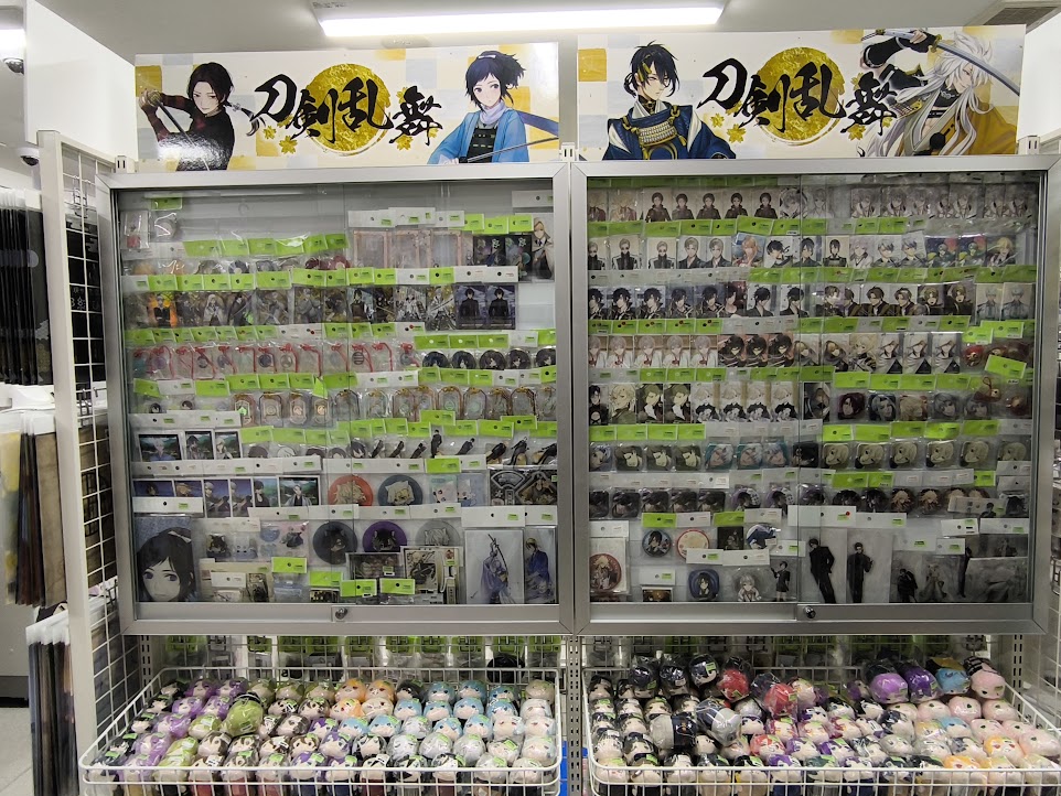 Our Touken Ranbu floor at K-BOOKS GAMEkan α (2F) is OPEN