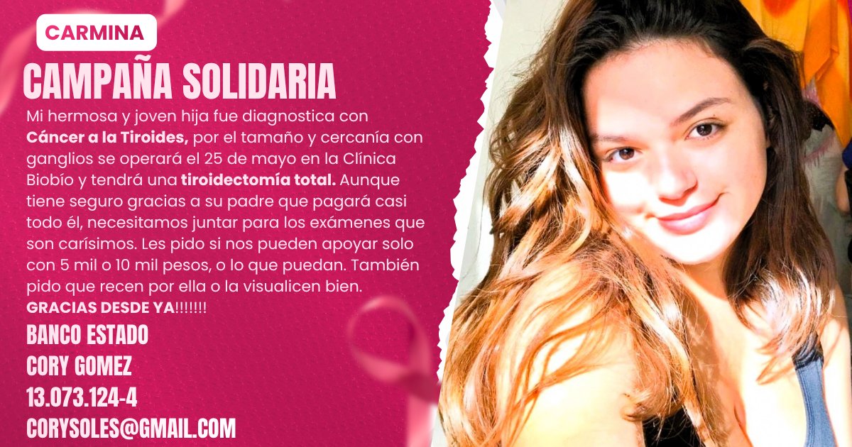 corysoles's tweet photo. #Campaña #CáncerTiroides 🙏💫💜 FAVOR RT https://t.co/Pi0oyBQcZT