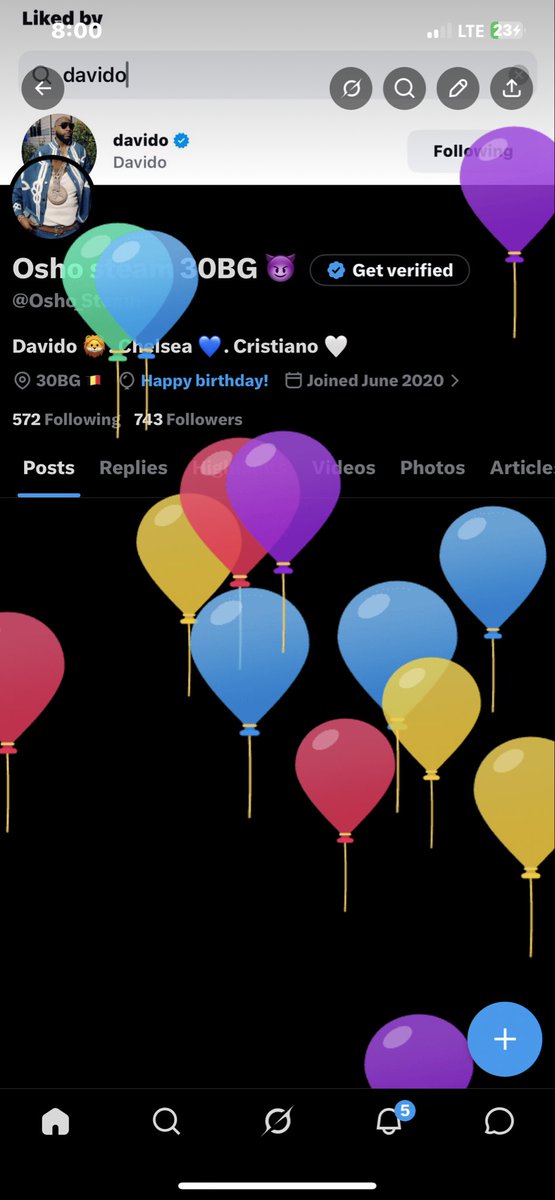 Osho_Steam's tweet photo. Happiest birthday to Me and Happy World @davido DAY!  😁🎂

#30BG #Davidoday #May7th https://t.co/r6p49YRgVU