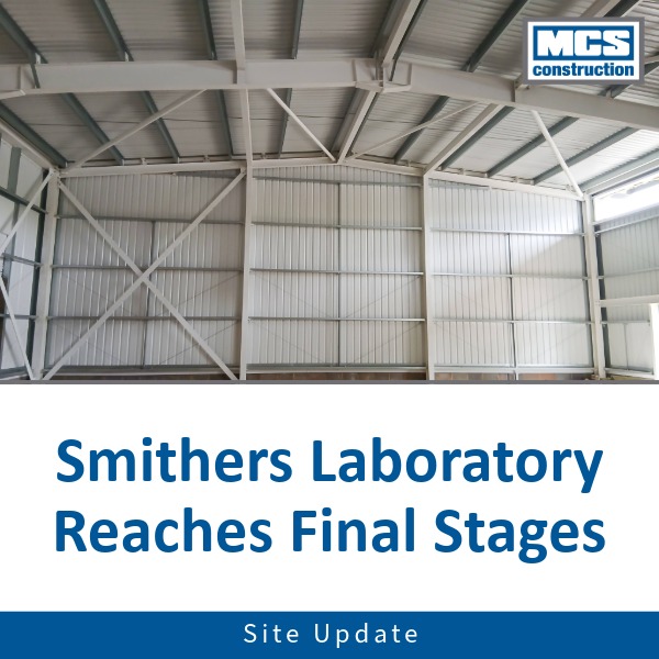 MCS_Construct's tweet photo. Smithers Laboratory Reaches Final Stages

The MCS team is now approaching the final stages of delivering a new extension at Smithers Laboratory in Leatherhead, in close collaboration with Lewis &amp; Hickey and Day &amp; Johnson. Read more - https://t.co/ok3z0WRK2i

#construction https://t.co/W308BdlujZ