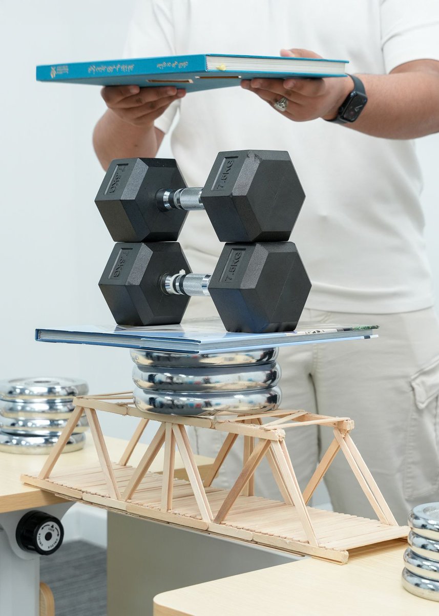 BarzanUC's tweet photo. Engineering students at Barzan University College, in partnership with Swinburne University of Technology, brought theory to life through a hands-on Bridge Design Project led by Dr. Aws Hasak.

Students applied engineering principles and teamwork to build load-bearing bridges. https://t.co/L7f4PDo6BP