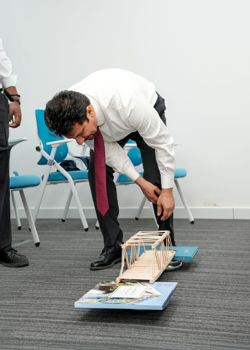 BarzanUC's tweet photo. Engineering students at Barzan University College, in partnership with Swinburne University of Technology, brought theory to life through a hands-on Bridge Design Project led by Dr. Aws Hasak.

Students applied engineering principles and teamwork to build load-bearing bridges. https://t.co/L7f4PDo6BP