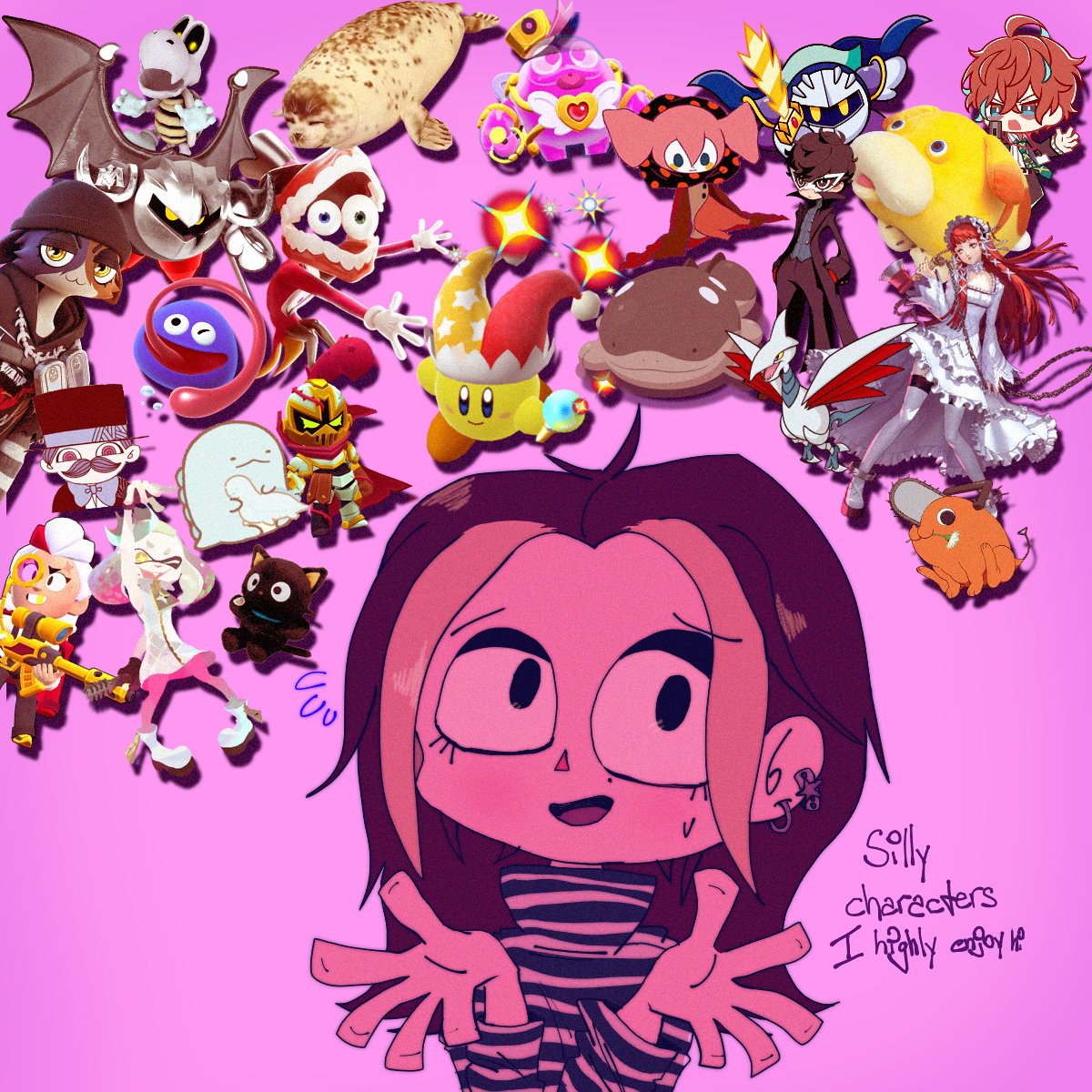 pochiimu's tweet photo. Also art dump, been mainly too busy or drained to draw but haven't dropped that https://t.co/vfa4D8AXZF