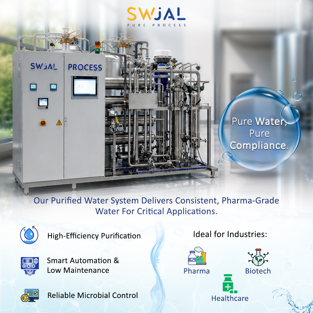 Swjalprocess's tweet photo. 💧 Pharma-Grade Purified Water System.
Built for precision, control &amp; critical applications. 🏭
📩 DM us to know more!

#PurifiedWaterSystem #IndustrialWaterTreatment #WaterPurification #PharmaGradeWater #BiotechIndustry #HealthcareIndustry #WaterTreatmentPlant  #Swjalprocesss https://t.co/7XOsb5Cpia