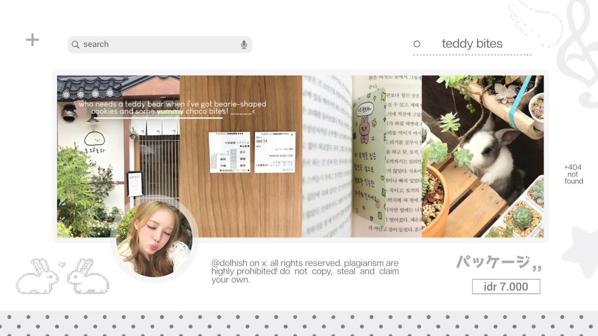 repost are highly appreciated  ♡

himLo _ < siang ini misa bawa 2 layout ready stock yuha h2h, teddy bites series :3

kalau mau jajan bisa langsung toki-toki dm misa yaa! jangan lupa mention after dm, minna :3

t #bealanja