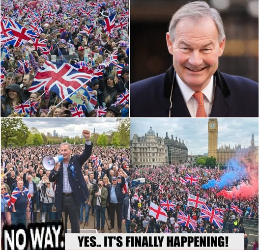Britons are reacting after unexpected scenes from Great Yarmouth showed Rupert Lowe surrounded by a crowd far bigger than many anticipated‼️‼️

What started as a small local event appears to have escalated quickly — with footage now circulating online as people debate whether
