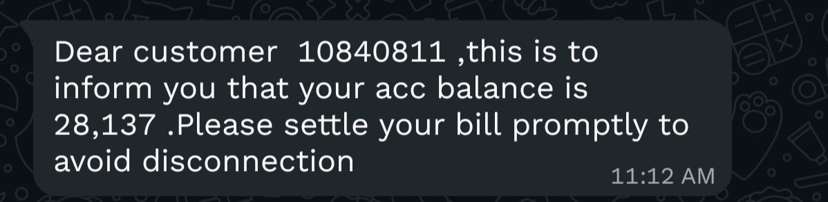 kwihk's tweet photo. How do I receive a bill of ugx 28,1337, yet I've had my meter turned off for over a month? Please look at the dates that I took the 2 pics of the meter readings. One from March 13 2026 and the other taken today. I've been using harvested water @nwsc #waterman https://t.co/VAaI01PvYa