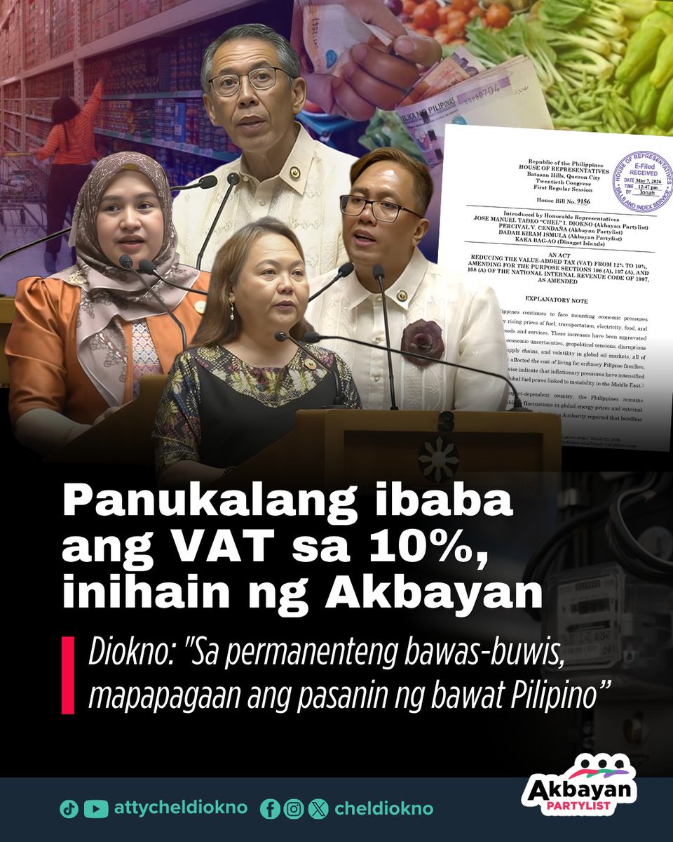 Chel Diokno tweet media
