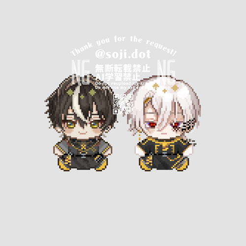 soji_dot's tweet photo. 「Skeb」にてご依頼頂き、2点納品しておりました。ありがとうございました！
https://t.co/F0etM3OaUD #Skeb #Commission https://t.co/zmnMozeBkD