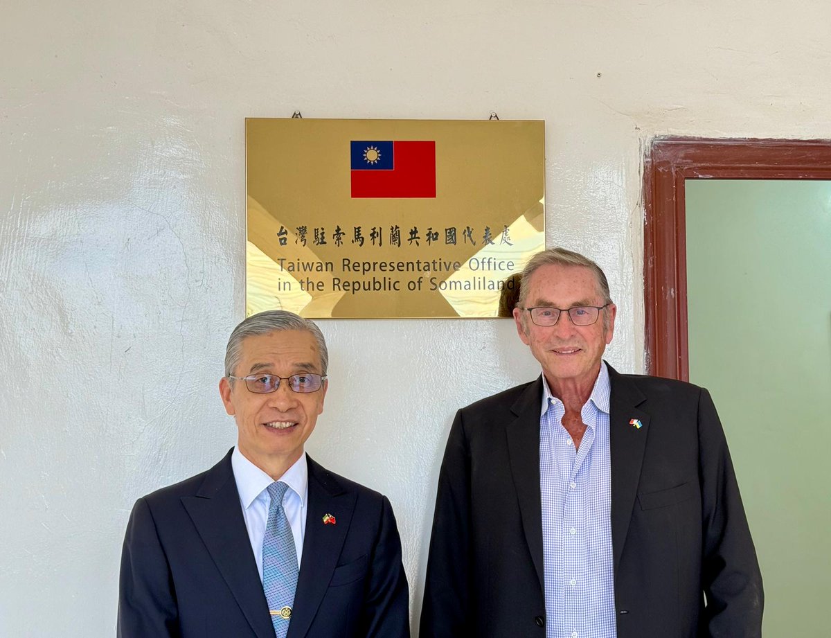 Taiwan In Somaliland 🇹🇼 tweet media