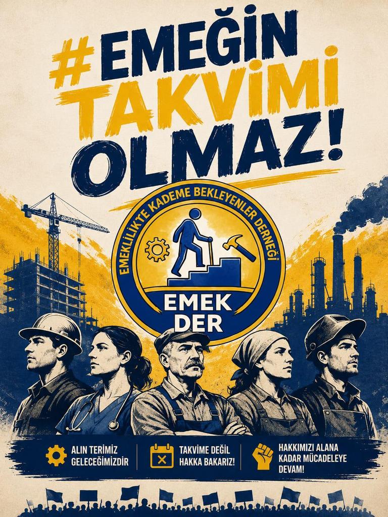 bir_gun63679's tweet photo. @cancankesen @GelecekPartiTR @Ahmet_Davutoglu @Fkoseoglu25 @EmekDerResmi @halime_polat @av_klc @ozdilane Bir nesil emeklilik hayali kuramıyor. 60 yaş bu ülke şartlarında çok geç bir yaştır. Kademeli sistemle bu yaş makul bir seviyeye çekilmelidir. 

🛑 Kademe-FED🇹🇷

@av_klc
@cancankesen 
@FeridunBilgin64 
@halime_polat 
@KademeFed
@ETTDER1999
@EmekDerResmi
#EmeğinTakvimiOlmaz https://t.co/NwyQ449Odx