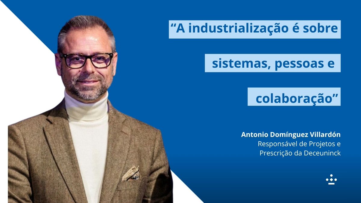 DeceuninckPt's tweet photo. 🎙️ “A industrialização é sobre sistemas, pessoas e colaboração”.

Antonio Domínguez analisa a industrialização, a reabilitação energética e o “Vão Perfeito industrializado”.

Leia a entrevista completa: https://t.co/jv1fzrk1ut https://t.co/QojOQHxw9G