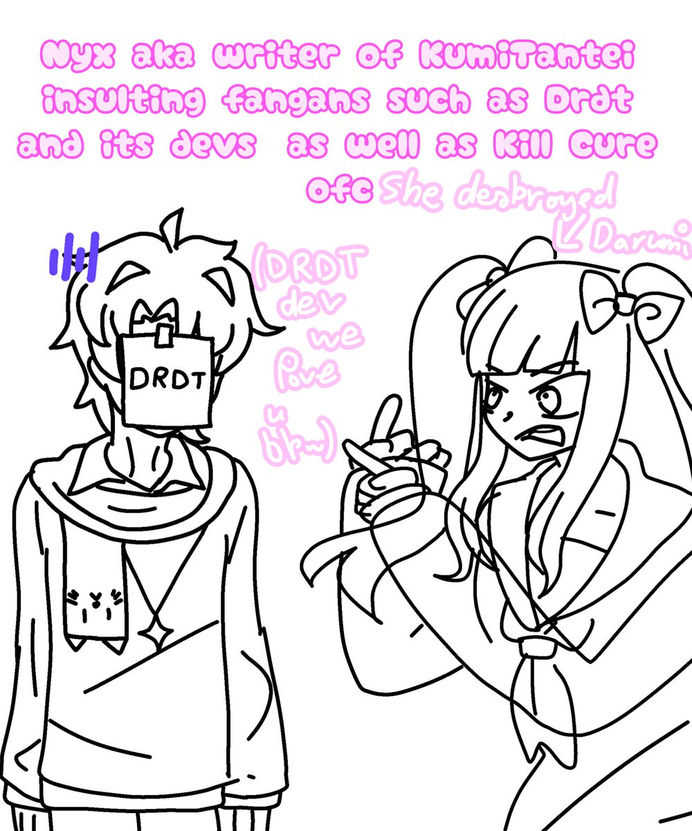 Iroha_aishii's tweet photo. basically all the drama that's been happening in the fangantwt community rn this year #fangantwt #danganronpa #fanganronpa #tetrodanganronpa #pjeg #kumitantei #drdt #drat #drante #danganronpaantebellium #dratL #dratlockdown #dangantwt #projectedensgarden #tetro #drama https://t.co/dTvb7qDDIu