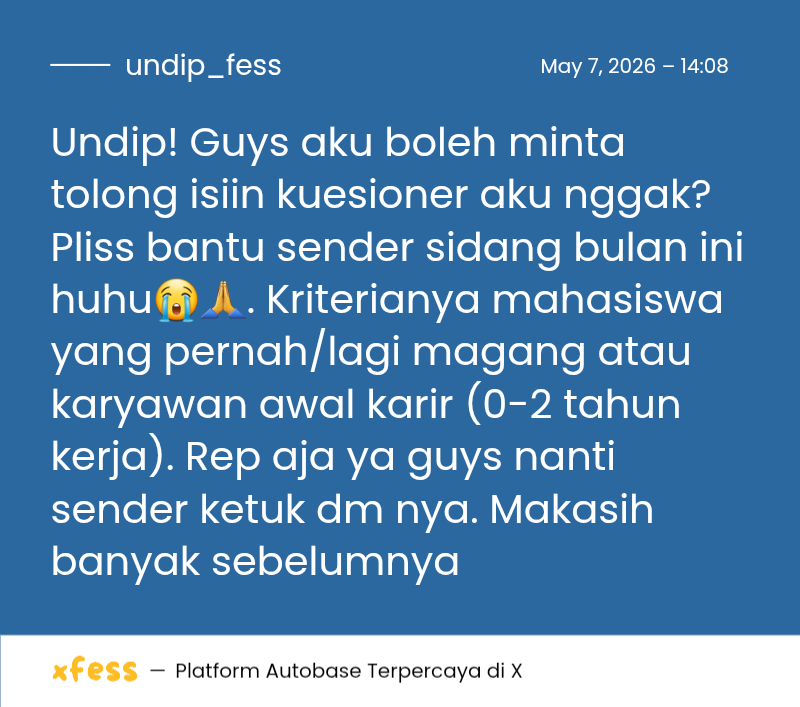 UNDIP MENFESS tweet media