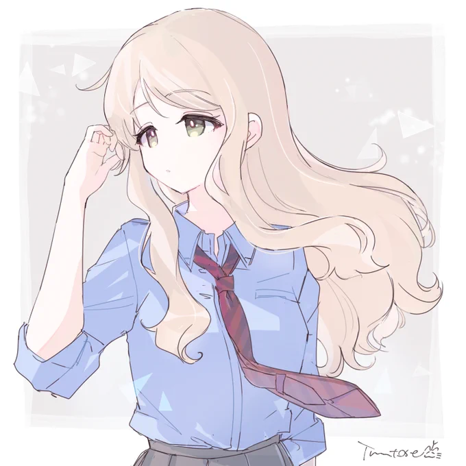 もしも他校の制服を着たらの幻覚
