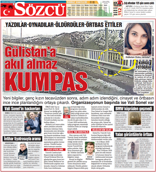 kaanozbek's tweet photo. https://t.co/bkE5SYdKmv

#GülistanDokuNerede ? https://t.co/bjFWyAyLbh