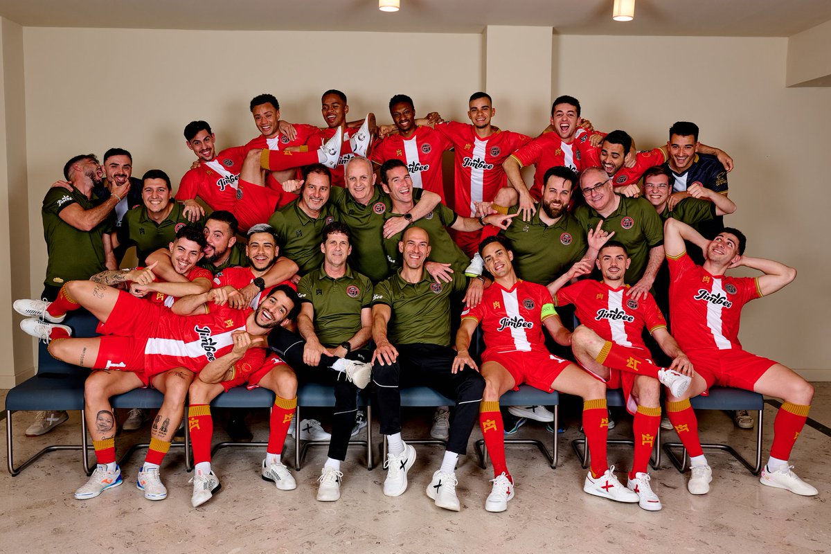 JimbeeCartagena's tweet photo. Buongiorno a tutti! 🤌🏼🇮🇹🤪🏆🇪🇺

#UCLFutsal #EuroJimbee https://t.co/Ww2OsWdzCC