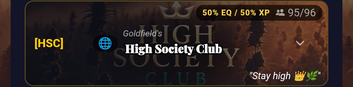 HSC_kushy's tweet photo. THE HIGH SOCIETY CLUB RECRUITING! 👑🌿

3 SPOTS FREE 🫡

If you are active &amp; without a club yet (or you're club is dead 😝) ready to grind for the #1 spot then you are at the right spot. 

We got you. 

Comment your in game name + LVL or send requests in-game 

Stay high 👑🌿 https://t.co/OalH1Z4SB0