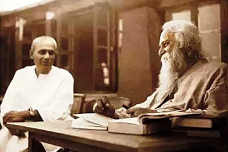 In 1906, sending a son to Oxford or Cambridge was a status symbol for India's upper classes. However, Rabindranath Tagore, who like many in his family was sent to England to study, rejected the idea of following tradition when it came to his son. Instead, he sent Rathindranath,