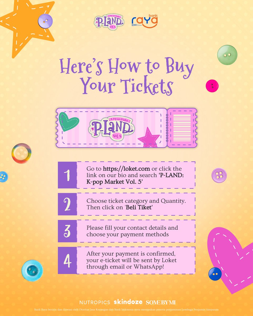 ✧₊ Tomorrow is Ticketing Day!! ₊✧

📓Friends please make sure you already know how to secure ur ticket! Don’t worry, there will be General Sales on May 9!

Set your alarms &amp; prepare your devices⏰💭

Good luck for tomorrow <3

#PLAND #PLANDKpopArtMarket #PLANDVol5
