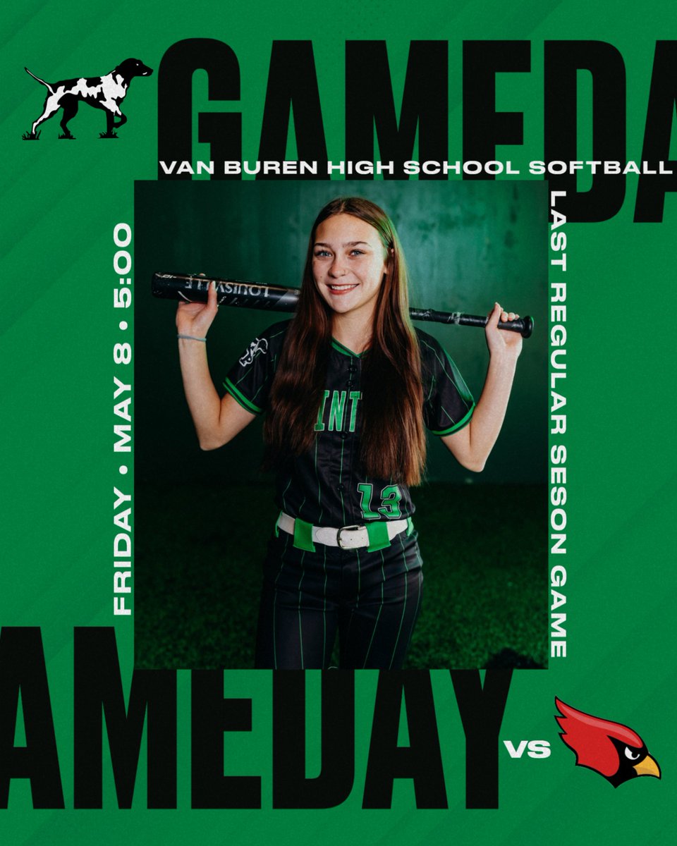 pointersoftball's tweet photo. Freshman Payson Herrera is here to tell you the last regular season game of 2026 is tomorrow night! https://t.co/VPgvhbWyxl