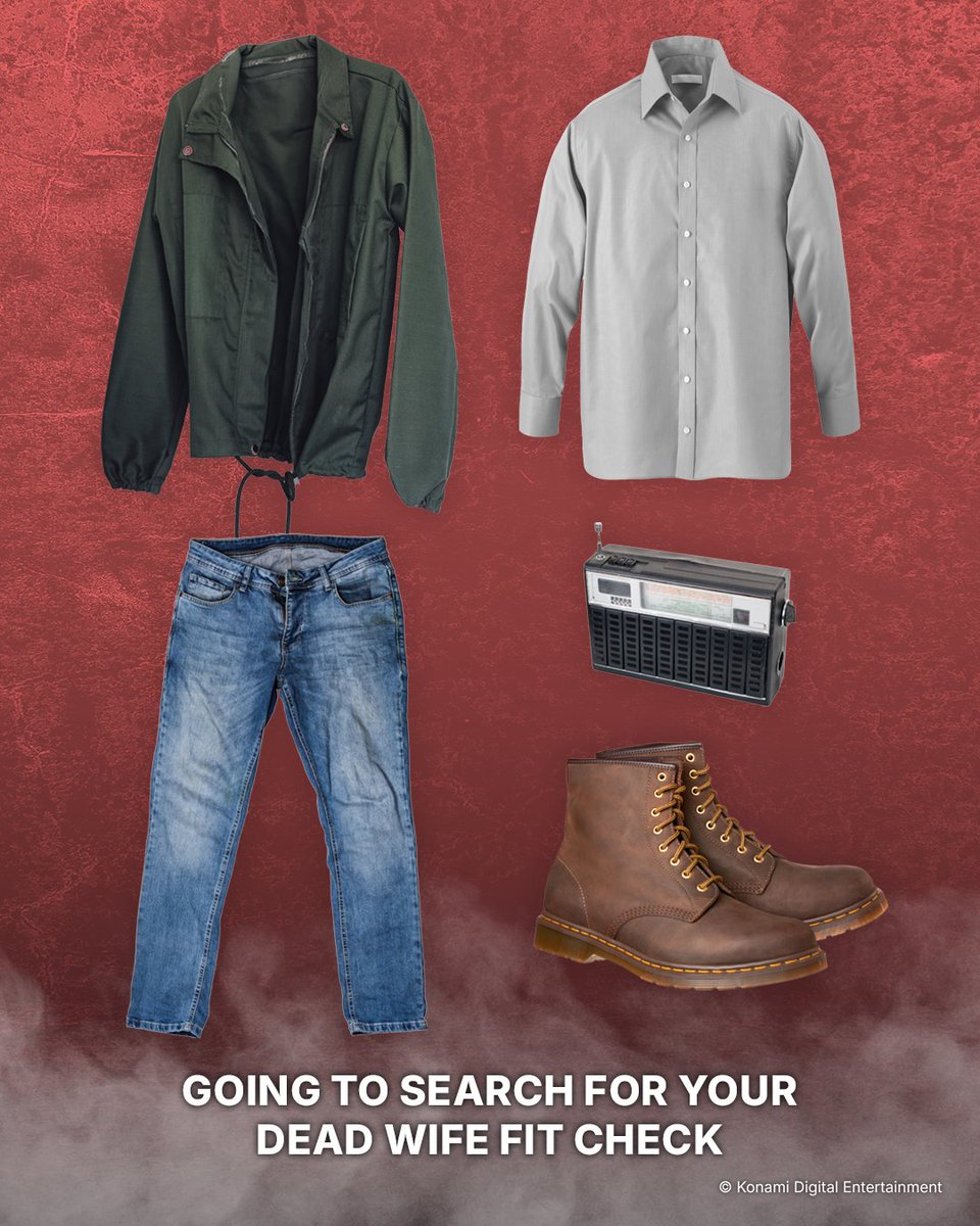 Gotta dress for the part 🔦 

#SILENTHILL