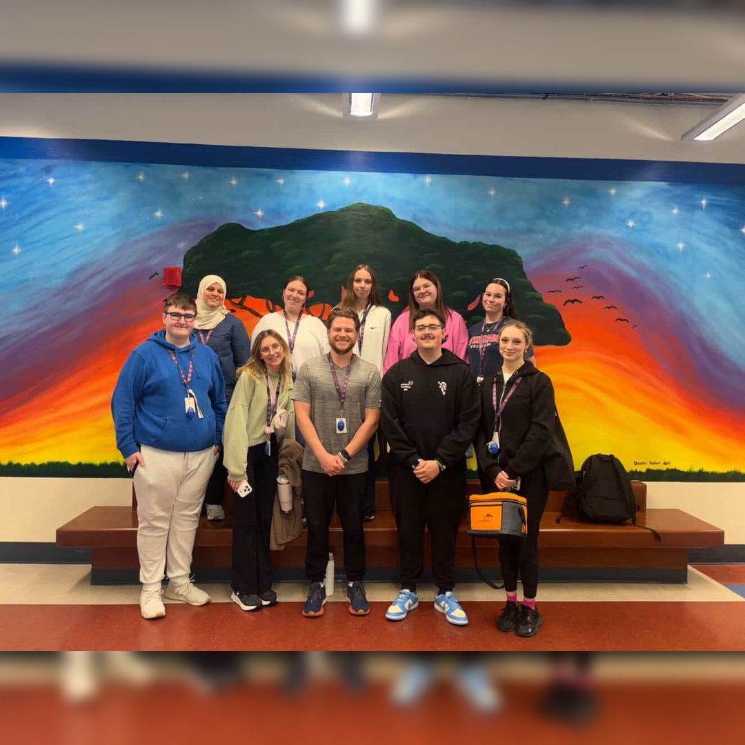 StClairCollege's tweet photo. Celebrating CYC/CYW Week (May 4–8) with OACYC! 🌟 Our Child and Youth Care students are out on placement, making a difference. Check out their photo submissions that thank CYC professionals and highlight meaningful moments! #CYCWeek #StClairCollege https://t.co/Cp8CxSaeYW