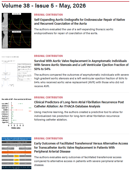 InvasiveCardiol's tweet photo. 📚 The May issue is out now! Read here: https://t.co/DWMtXYQnlT

@Kaitlynkreb @Dr_JHAnderson @jasonwasfy @ktheod2005 @elaaha_a @DLBHATTMD #cardioTwitter #cardioX #cardiology #interventionalcardiology https://t.co/be6yFuAxhh