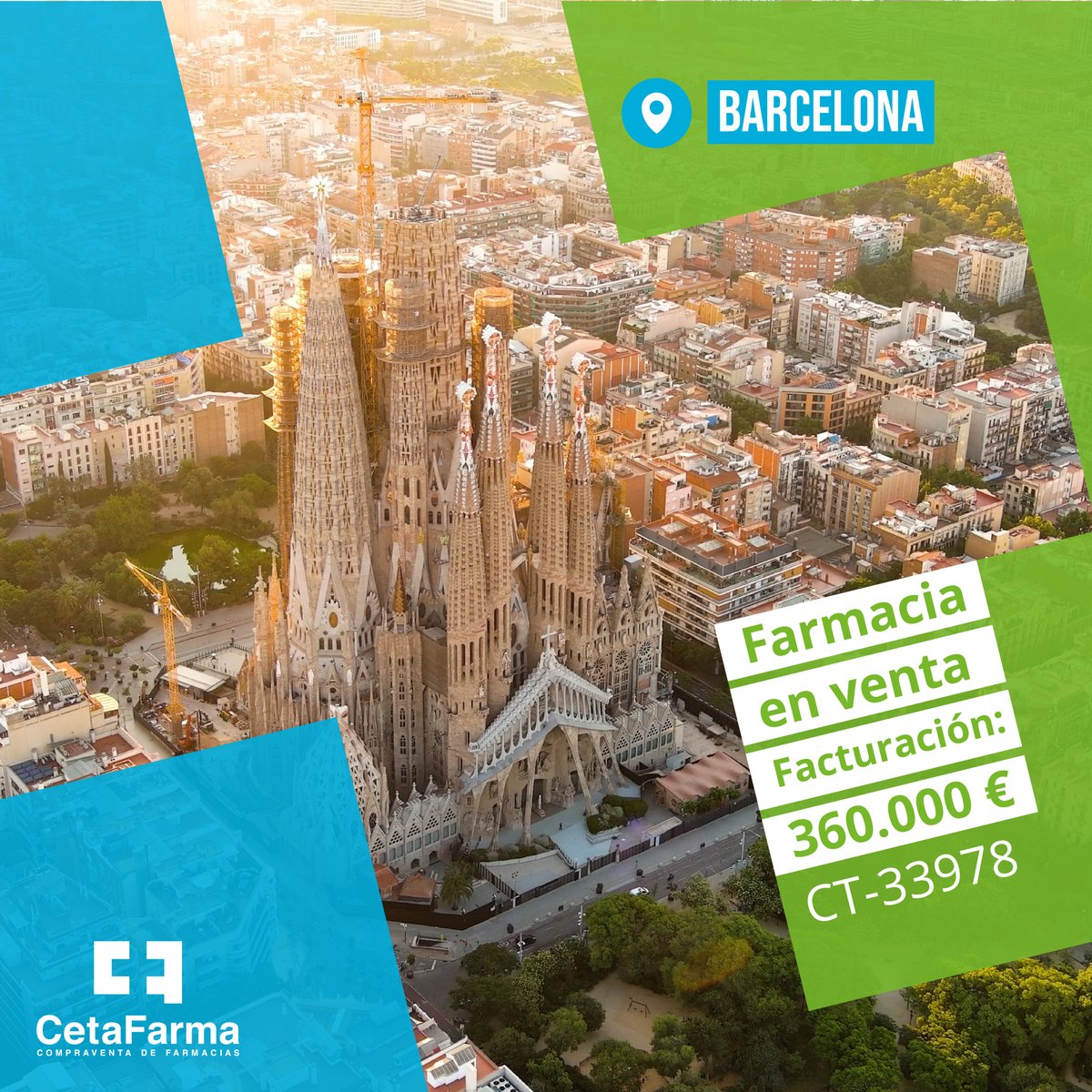 cetafarma's tweet photo. ¿Buscas una oportunidad de traspaso de farmacia en Barcelona?

📌 Barcelona
💵 360.000€ de facturación
👉 Venta por jubilación, clientela fija y recurrente. Incluye una plataforma de venta operativa con gran potencial de crecimiento digital.

¡Resolvemos todas tus dudas! 📩 https://t.co/lYmjk4N9jV