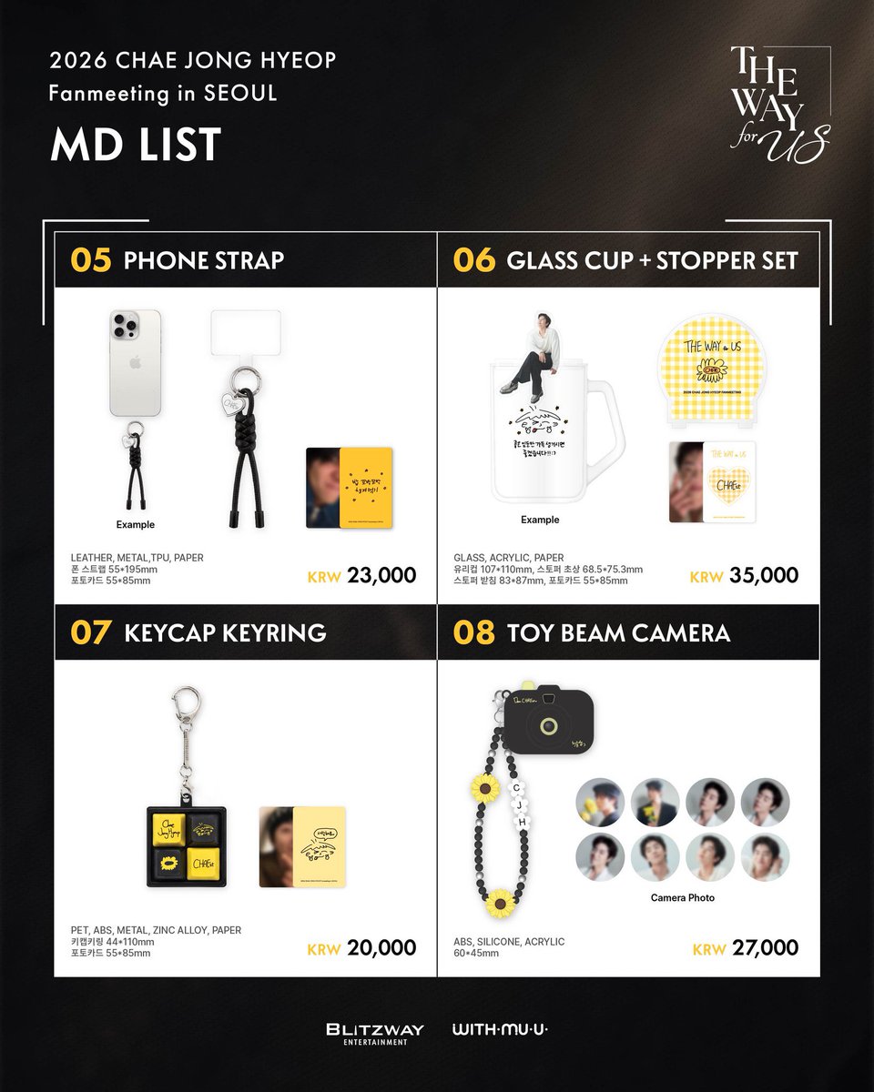 2wonsales's tweet photo. (HTB / Help to buy) Chae Jong Hyeop THE WAY for US Seoul Merchandise MD/  채종협 팬미팅 엠디 굿즈 포카 양도 대리구매 

Per item $2SGD fee
SGD price = KRW / 1100
Every 50,000krw = 1 random pc

DM plz

✅ Wise / SG bank
❌ NO KOREA BANK
✅ Worldwide shipping from SINGAPORE https://t.co/IXN4K5vMwh