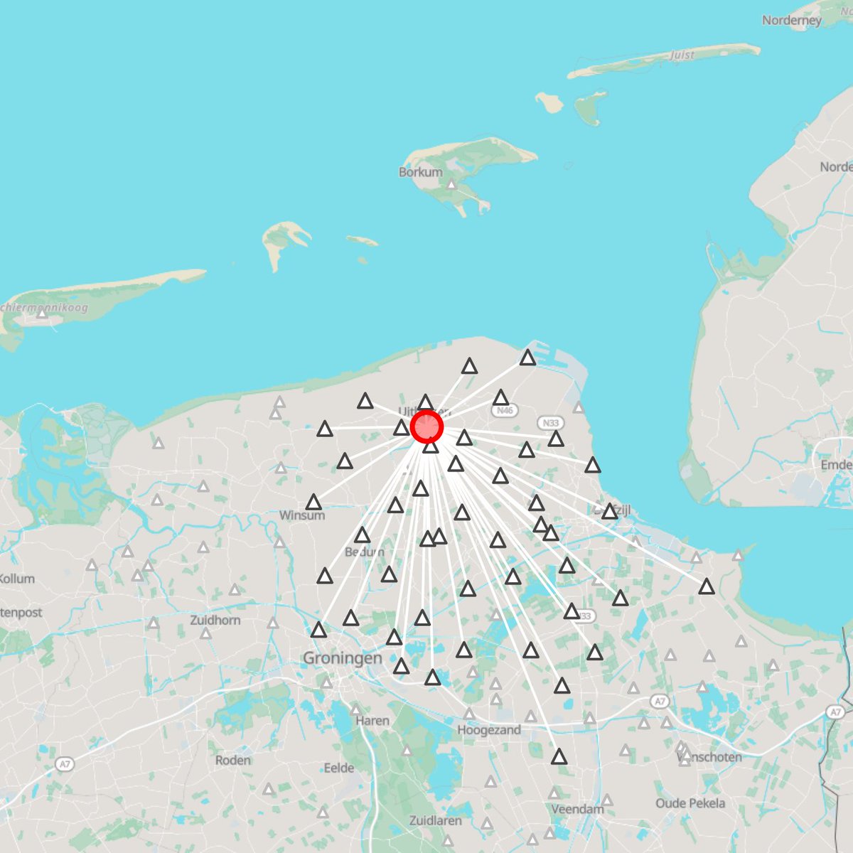 Recente aardbeving in Nederland: op 07-05-2026 om 12:14:38 UTC (14:14:38 NL) vond bij #Zandeweer een #aardbeving plaats met een magnitude van 1,8 (automatisch). knmi.nl/nederland-nu/s…

Melding ontvangen bij een aardbeving? Download de KNMI-app.
#KNMI