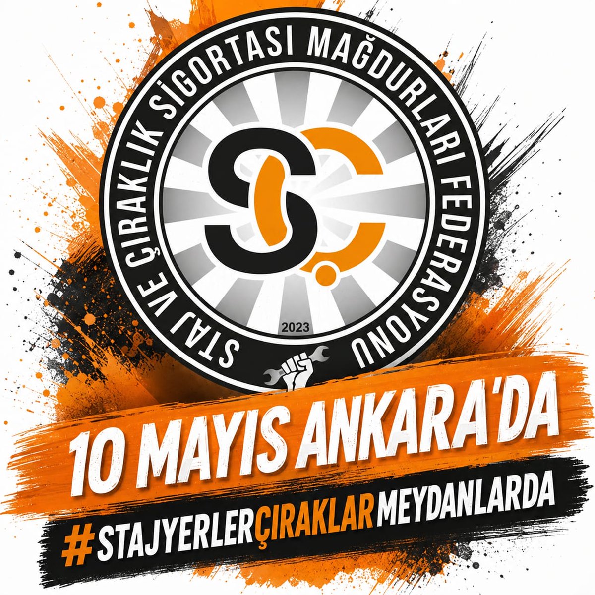 MelisFatoEr1's tweet photo. @isakarakas "Biz kimseden sadaka istemiyoruz; 15-16 yaşlarında başladığımız iş hayatının karşılığını istiyoruz. @isakarakas desteği için teşekkürler, mücadeleye sonuna kadar devam!"mlk
10 Mayıs Ankara'da 
#StajyerlerÇıraklarMeydanlarda https://t.co/NoMH4wUwrt
