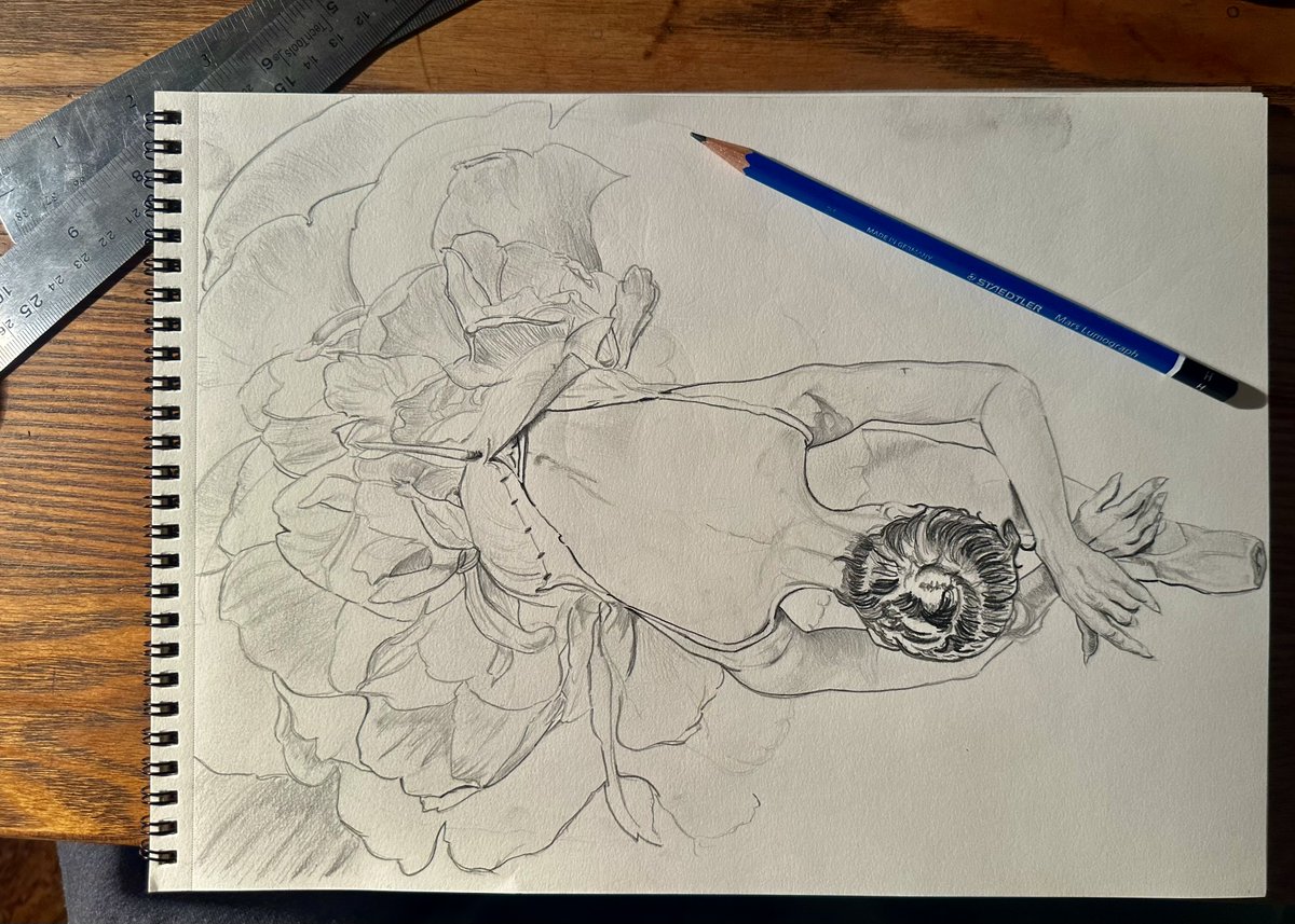 Committing lines to memory, concept drawing #WIP
