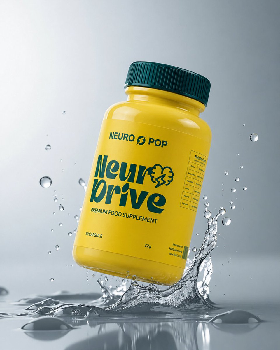 forestance's tweet photo. Say hello to Neuro Pop!

It started as an idea to create a supplement brand people would actually connect with at first glance. Something that feels easy to trust, easy to keep around, and natural in everyday life.

It’s always nice seeing a brand land exactly how it’s meant to. https://t.co/m56f7QFd2X