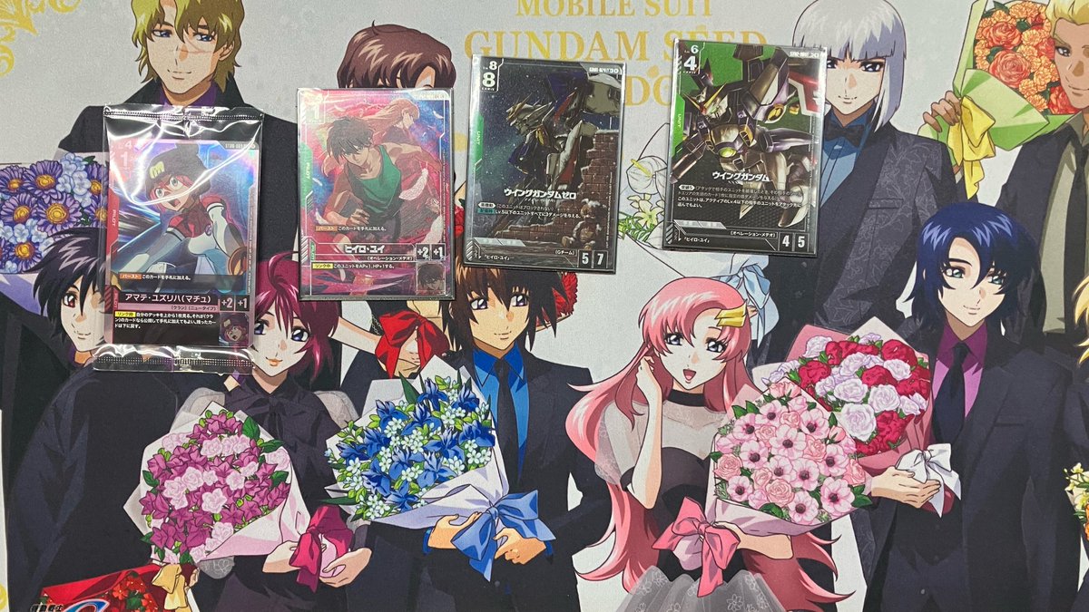 ガンダムカードゲーム　マチュ　チャンピオンシップ店舗予選 優勝PR 本日開催されたガンダムカードゲーム WCS店舗予選の優勝は、べーやん