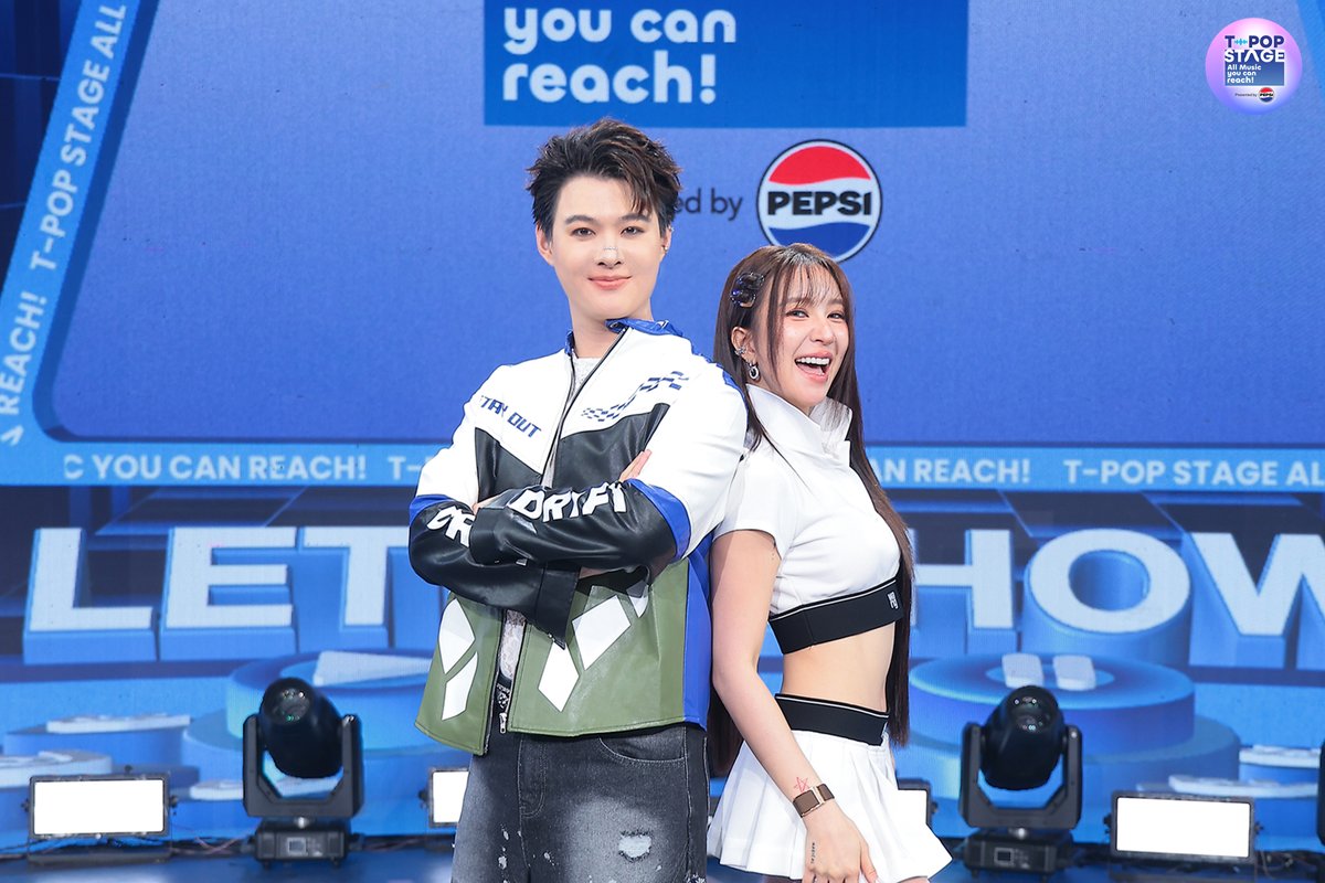 คืนนี้พบกับ 2 MC  #Saint_sup และ #JuneNannirin ที่จะมาเสิร์ฟความสนุก ๆ ให้กับชาว T-POP 🎤

📍 <a href="/Saint_sup/">Saintsup 🎬</a>  &amp; <a href="/JUNE_NANNIRIN/">nannirin varokornwatcharakool</a> 
 
ติดตามชมได้ในรายการ T-POP Stage presented by PEPSI 🤟
All Music you can reach!

#TpopStagepresentedbyPEPSIweek18 / 2026
#TpopStagepresentedbyPEPSI 
🔵