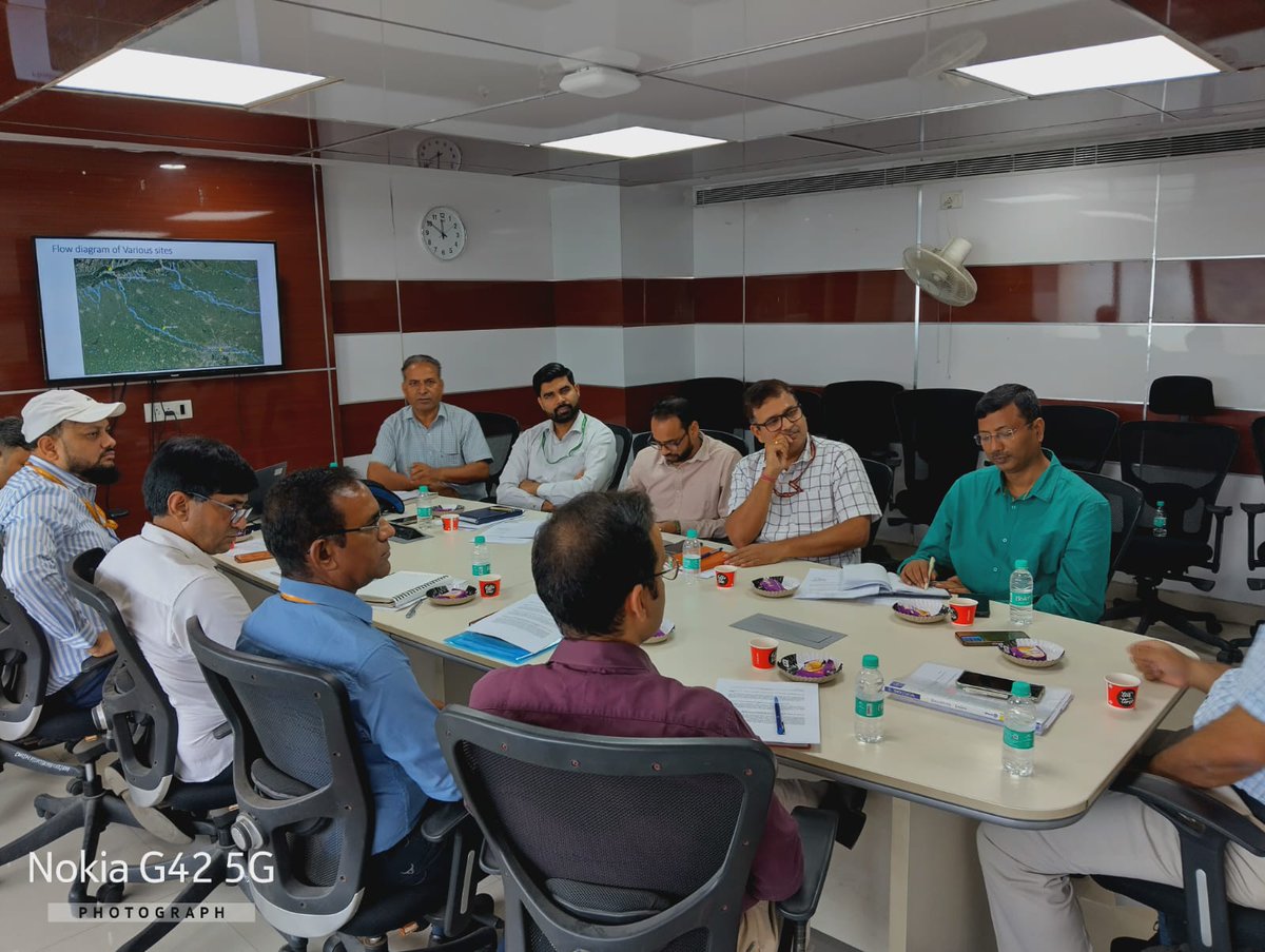 DowrUyrb's tweet photo. The 2nd meeting of the Standing Working Group on Water Accounting in Upper Yamuna Basin was held under the chairmanship of Shri Ravi Bhushan Kumar, Member Secretary, UYRB on 6th May 2026 at New Delhi.  The meeting was attended by officers from CWC and UYRB. https://t.co/Fbjt0jh4Pj