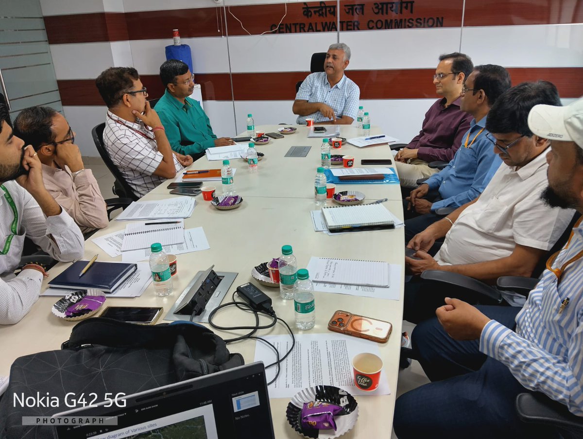 DowrUyrb's tweet photo. The 2nd meeting of the Standing Working Group on Water Accounting in Upper Yamuna Basin was held under the chairmanship of Shri Ravi Bhushan Kumar, Member Secretary, UYRB on 6th May 2026 at New Delhi.  The meeting was attended by officers from CWC and UYRB. https://t.co/Fbjt0jh4Pj