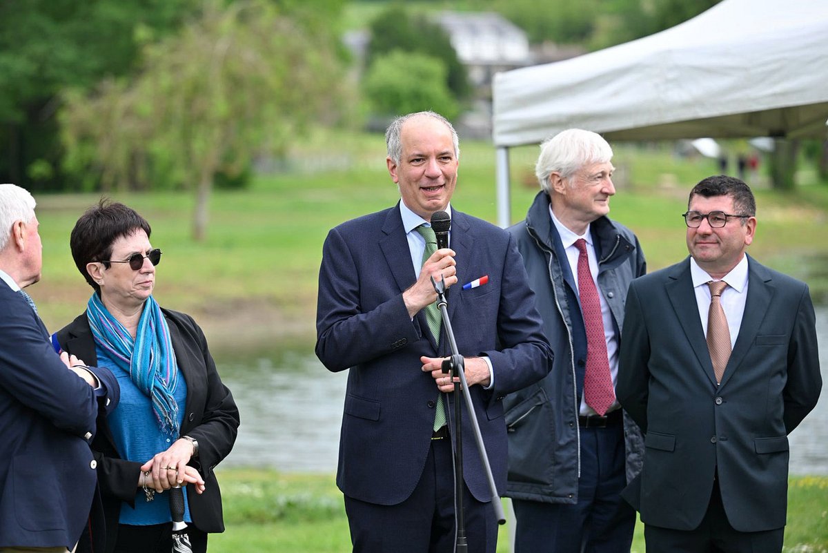 Image de Préfet de la Sarthe - #Environnement 🚣 | Dimanche 3 mai, M. Sébastien Jallet, préfet de la Sarthe, a inauguré, en présenc