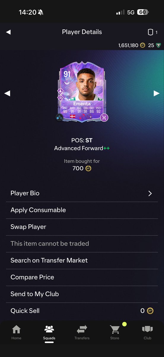 qarmaAT's tweet photo. @RobosFUT Yes I Play him left mid
No I dont feel sorry https://t.co/Y5PYCC1jOY