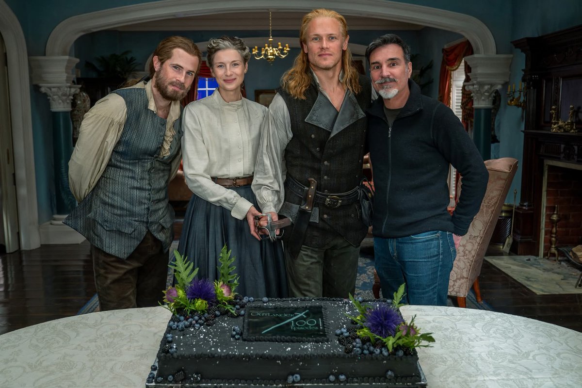 OutlanderHome's tweet photo. The last episodes for Charles Vandevaart and David Berry #outlander 100th episode! https://t.co/MB7cRjoggT