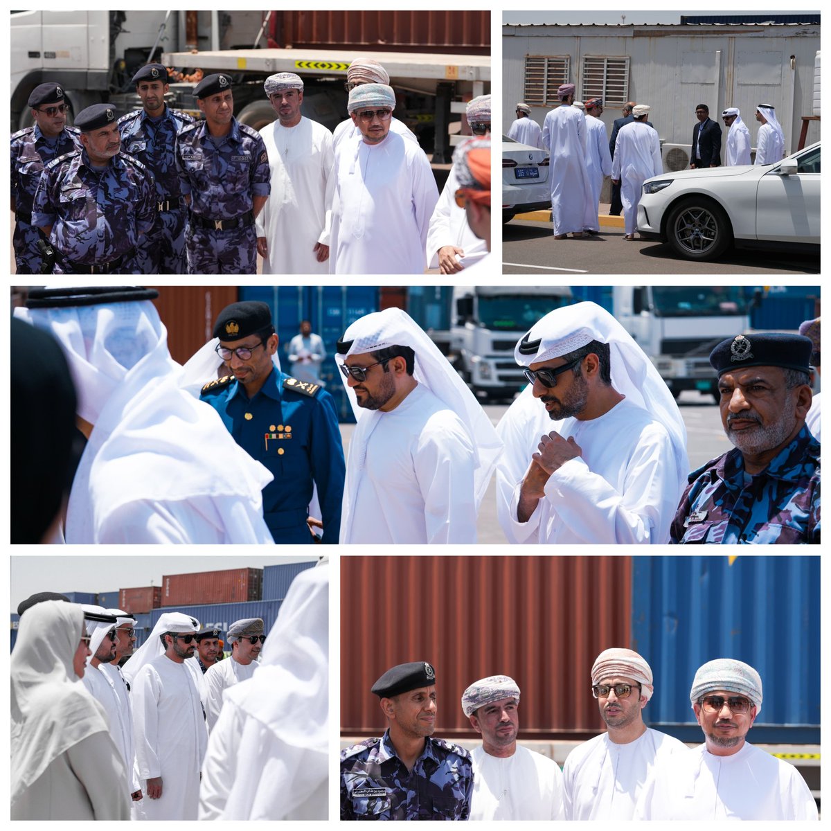 Arkan_Logistics's tweet photo. We were pleased today to welcome a delegation from Dubai Customs, DP World, and Oman Customs at the Sohar Freezone Dry Port, where the delegation was briefed on the operations of the inland port connected to the Green Corridor between the Sultanate of Oman and the Government of Dubai.

We were also honored to present an overview of the Dry Port’s role in enhancing the smooth movement of containers between Sohar Port and Jebel Ali Port, as well as its contribution to facilitating trade flows and strengthening the integration of logistics services between the two brotherly countries.