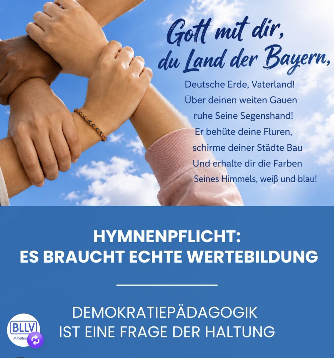 Simone Fleischmann BLLV Praesidentin tweet media
