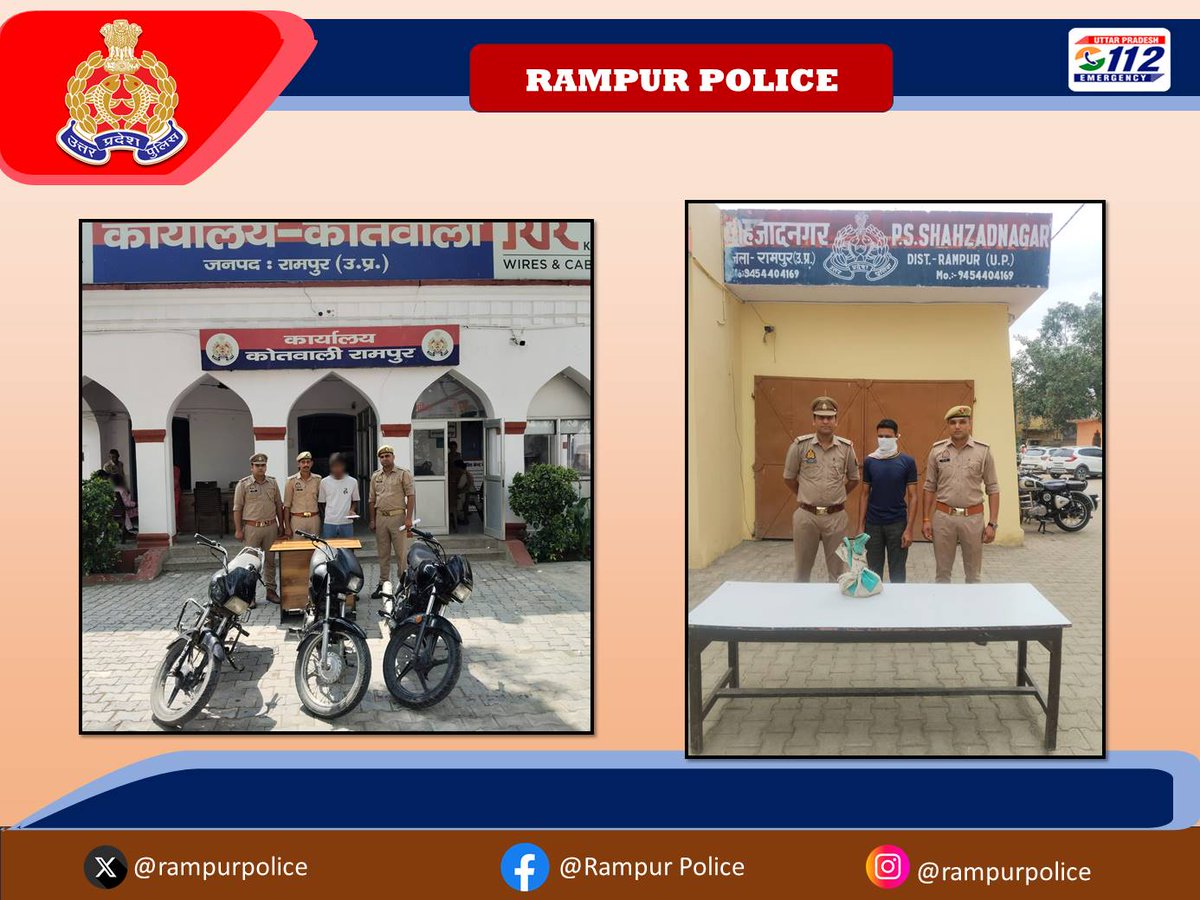 Rampur police tweet media