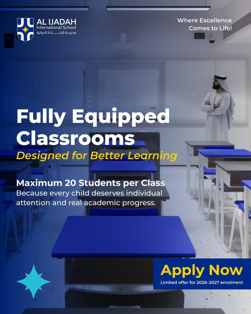 Al Ijadah International School tweet media