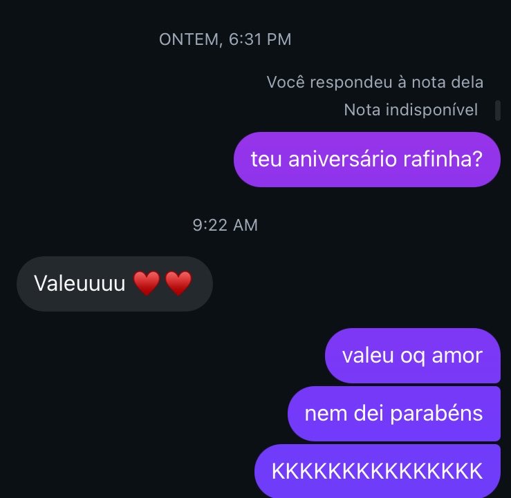 mds a mensagem automática