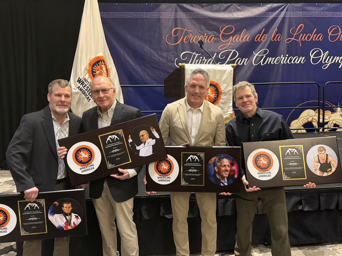 nelson_brands's tweet photo. Got to watch these guys get inducted into the UWW HoF last night. 🐐🐐🐐🐐 https://t.co/sNB2gk6H6v